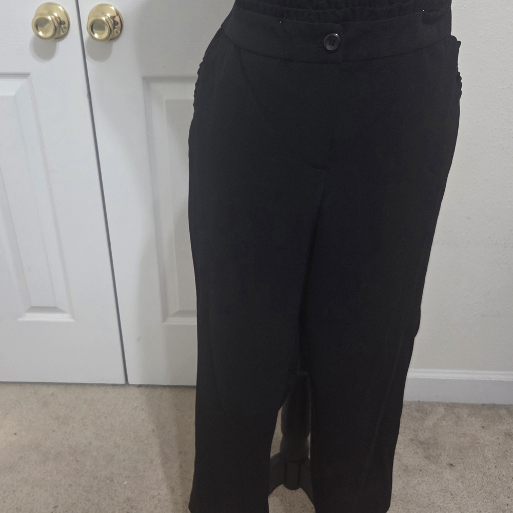 Chic Black Women's Straight Leg Pants